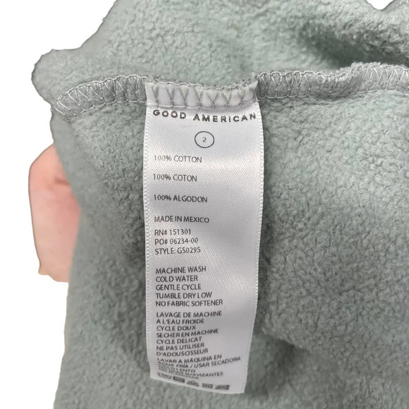 Good American Good Mama‎ Oversize Graphic Sweatshirt Size 2 / US Medium - Picture 8 of 8